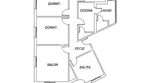Foto 2 de Pis en venda a Reyes Católicos, Martos, Jaén
