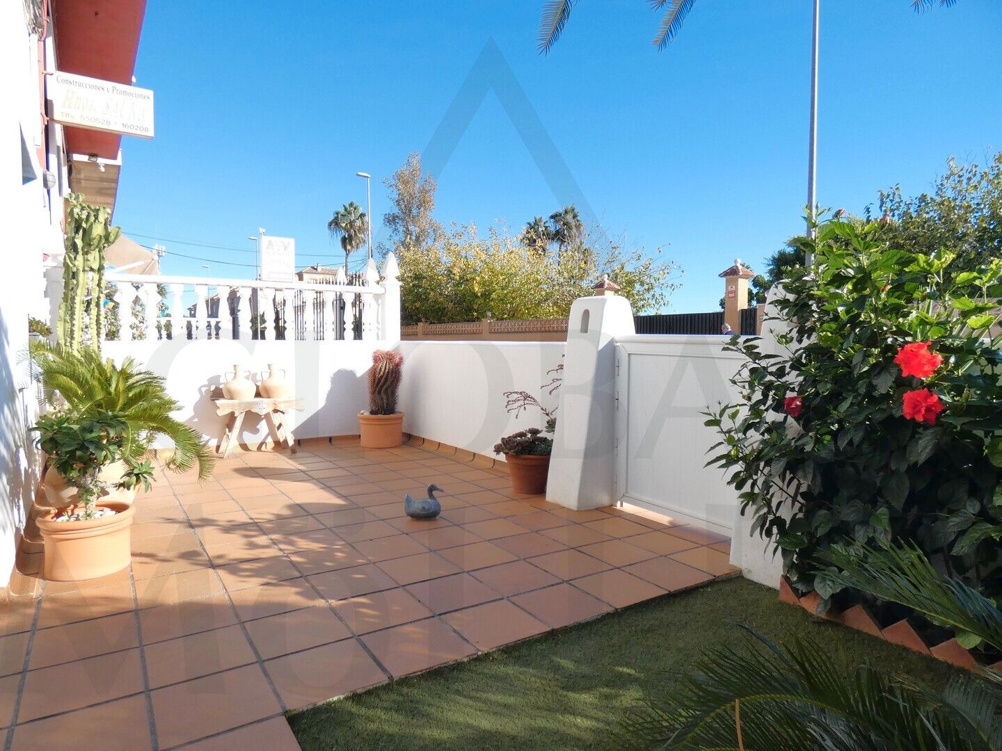 Jardí de Casa adosada en venda en Cartagena amb Aire condicionat, Calefacció i Jardí privat