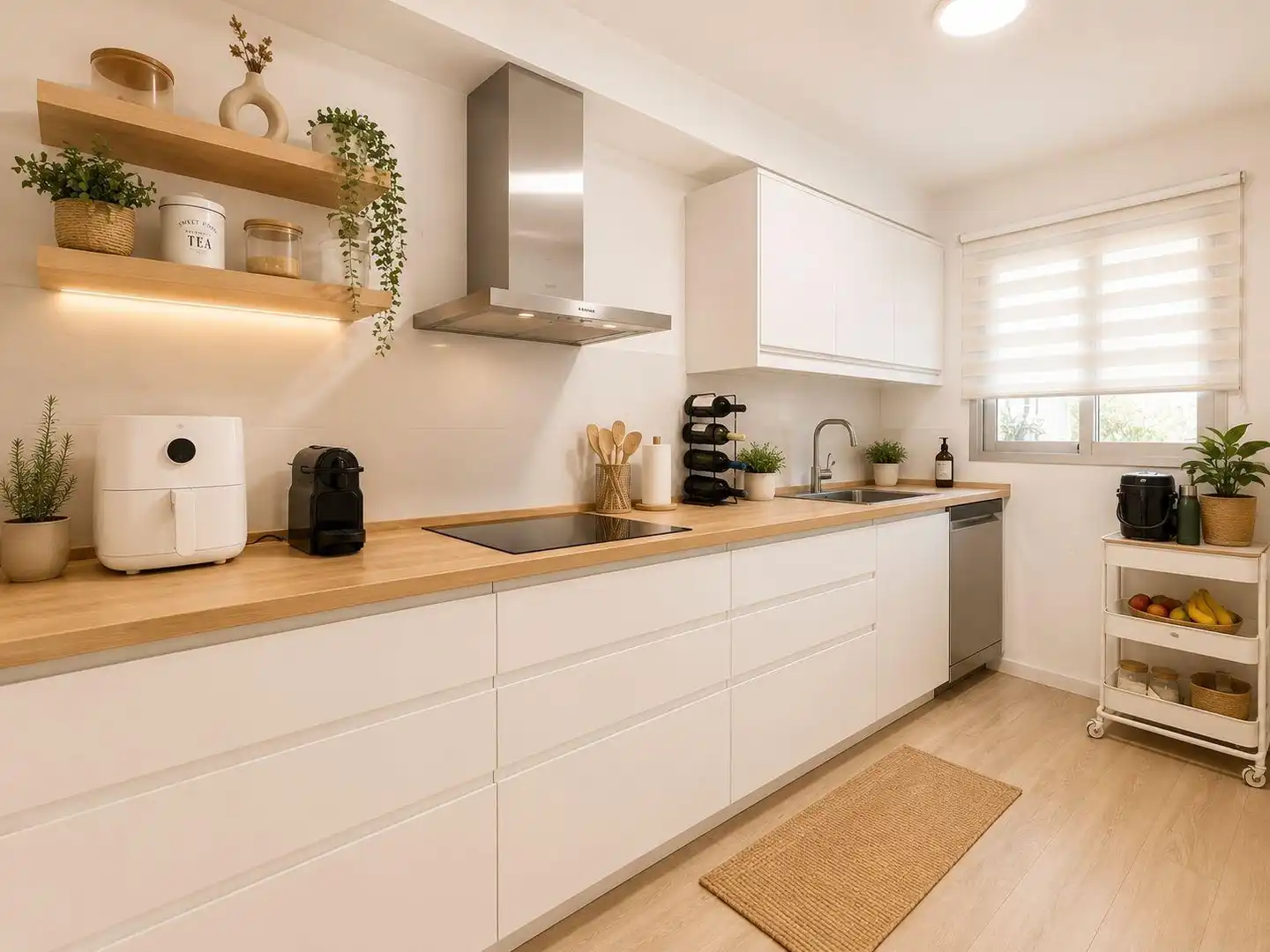 Cocina de Piso en venta en Valencia con Aire acondicionado y Balcón