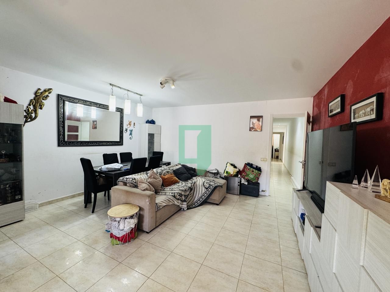 Sala de estar de Piso en venta en Badalona