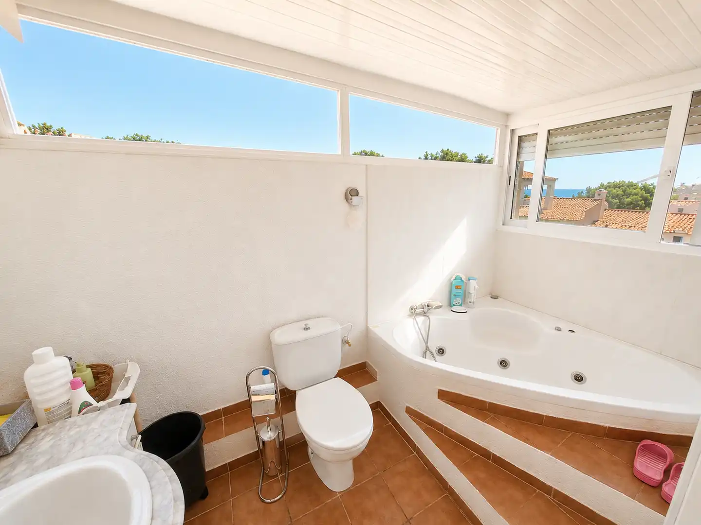 Bathroom of Houses for sale in Blanes  with Air Conditioner, Heating and Terrace