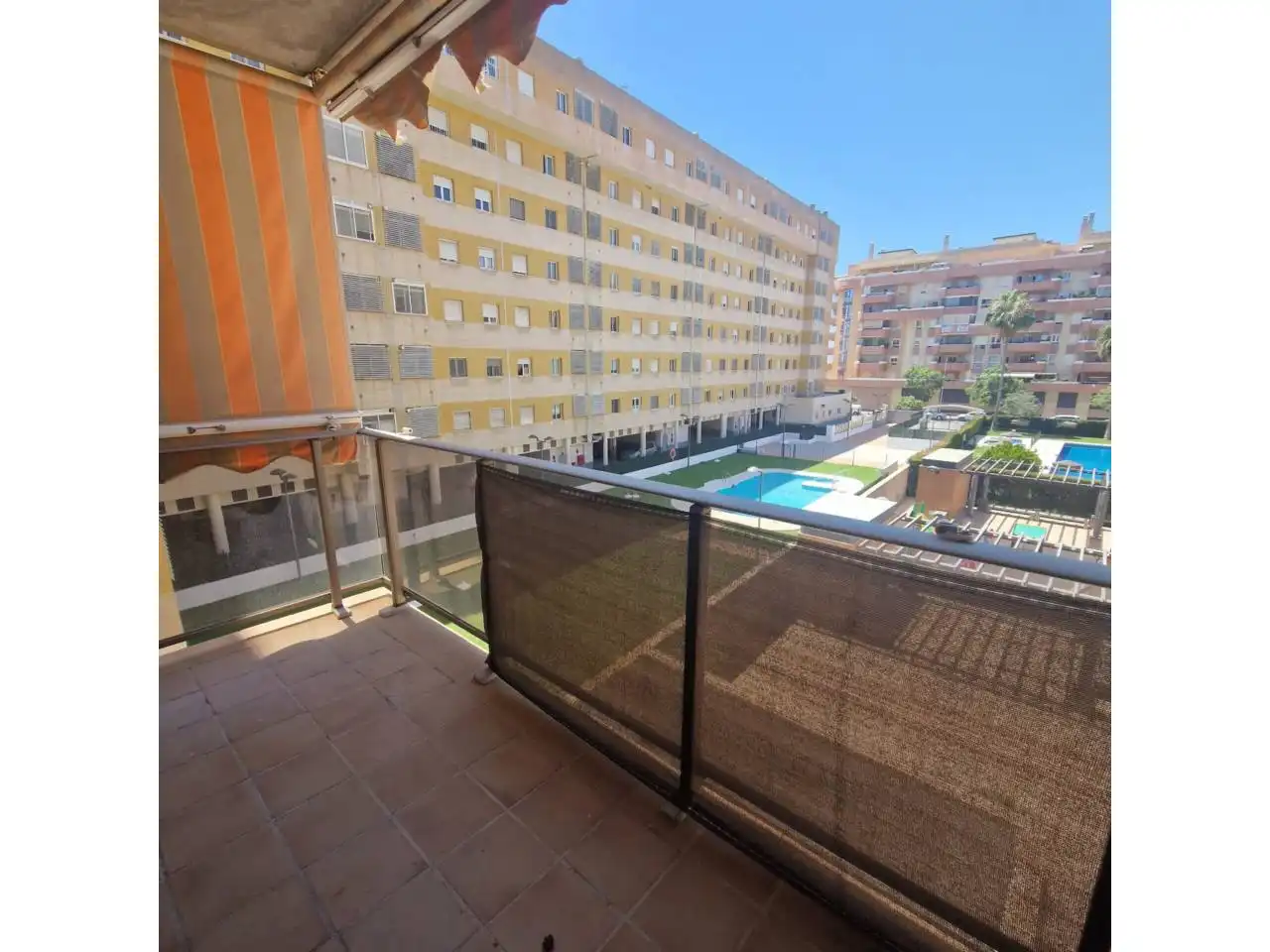 Terrasse von Wohnung zur Miete in Málaga mit Klimaanlage, Heizung und Terrasse