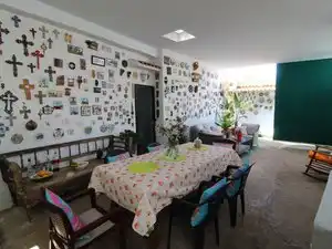 Menjador de Finca rústica en venda en Santa María de Guía de Gran Canaria amb Jardí privat, Terrassa i Traster