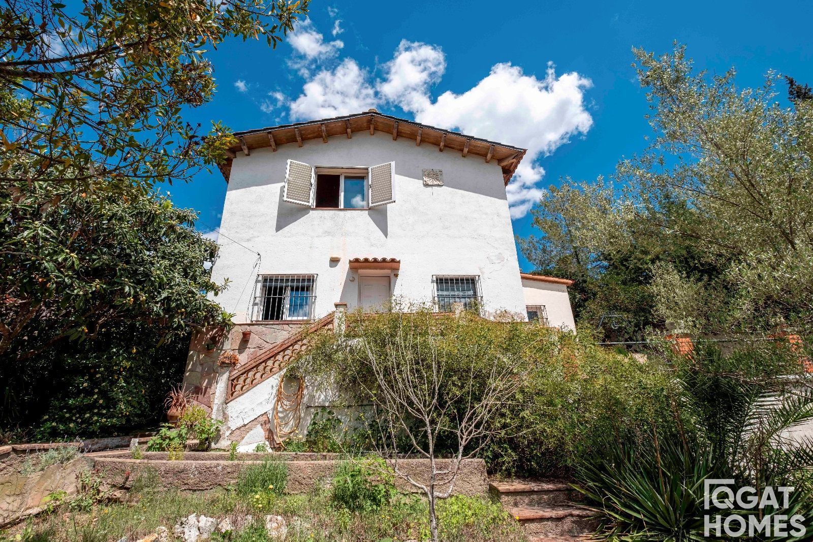 Vista exterior de Casa o xalet en venda en Sant Cugat del Vallès amb Aire condicionat, Calefacció i Traster