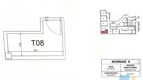 Photo 3 of Box room for sale in Plaza de Nornahi, 4, Bidebieta, Gipuzkoa
