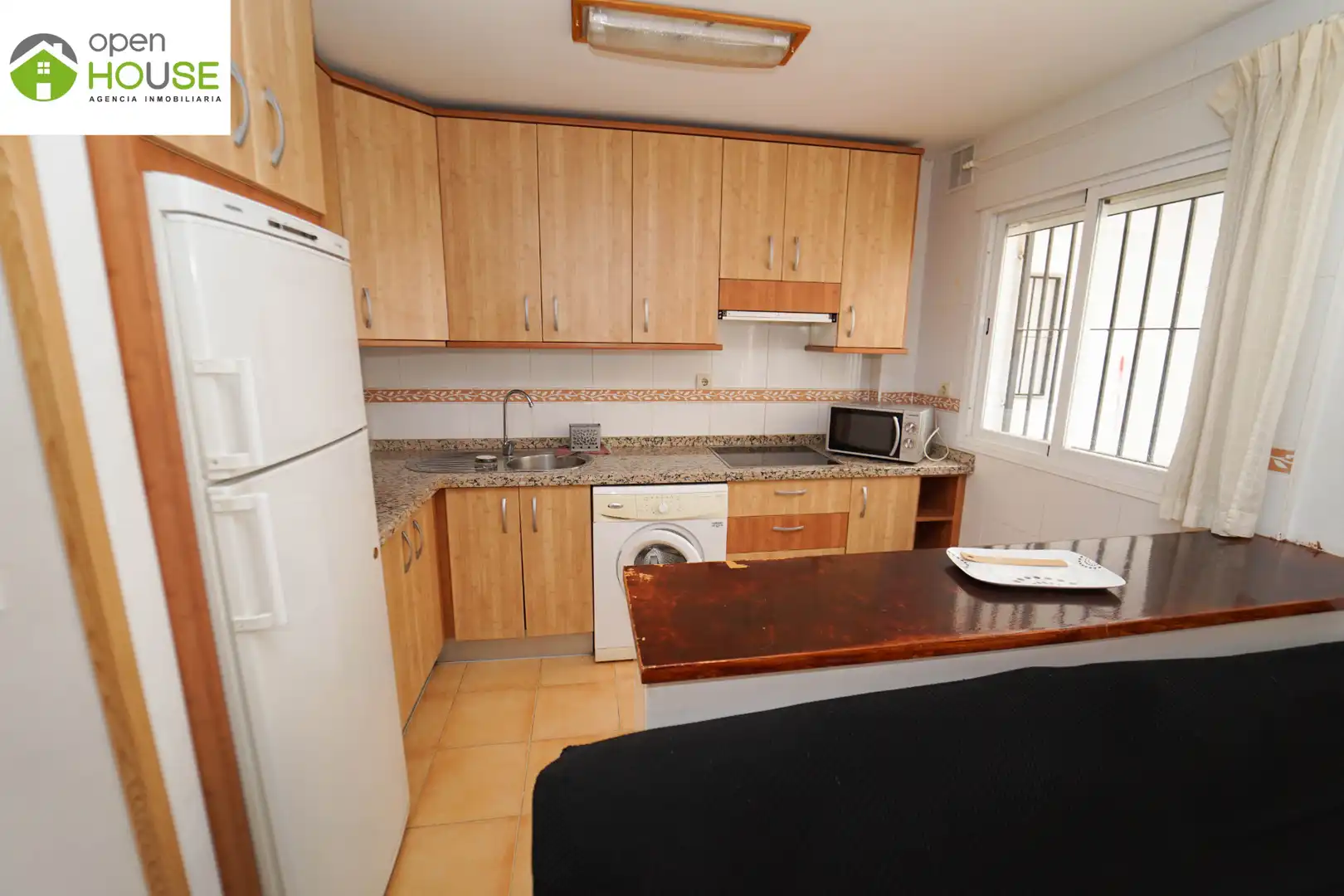 Cocina de Piso de alquiler en Güéjar Sierra con Aire acondicionado, Terraza y Amueblado