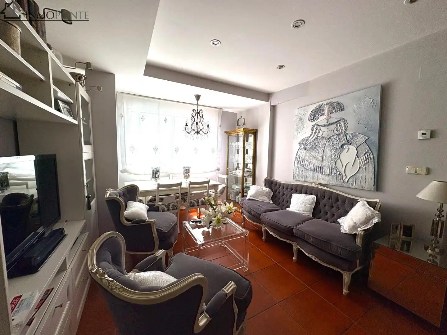 Sala de estar de Piso en venta en Pontevedra Capital 