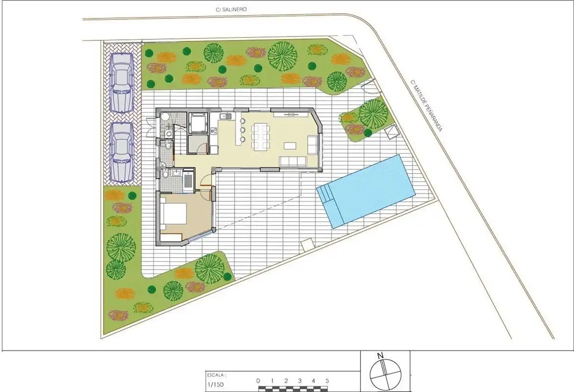 Xalet amb piscina en venda a Nueva Torrevieja - Aguas Nuevas, imagen 5