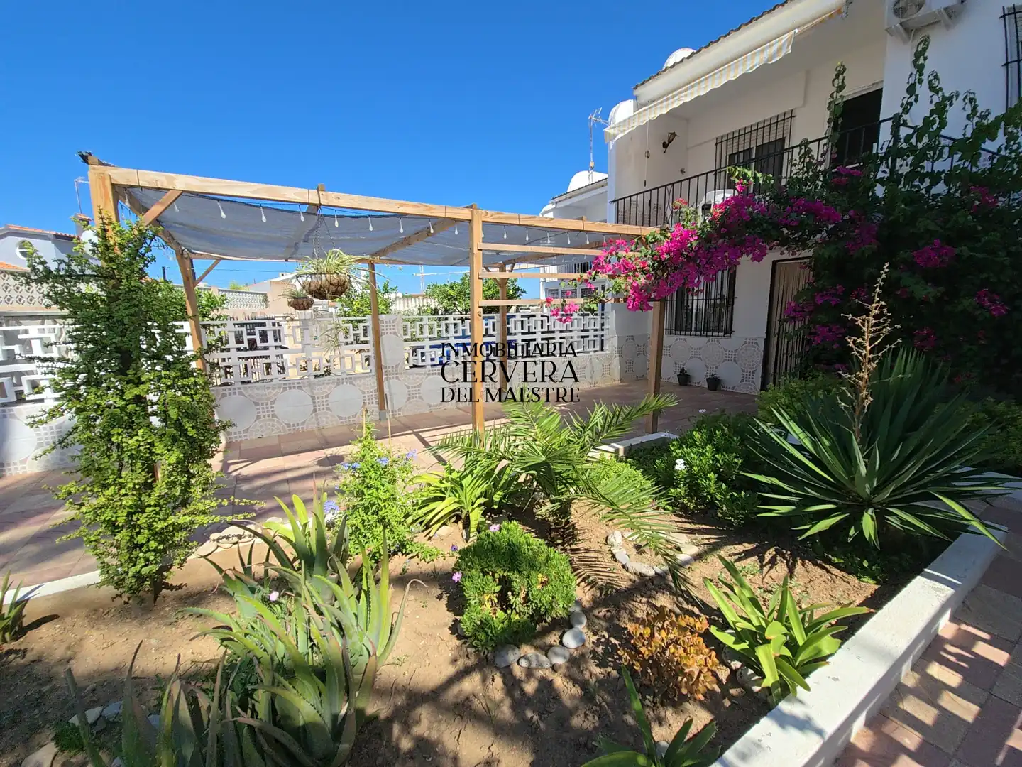 Jardín de Casa adosada en venta en Peñíscola / Peníscola