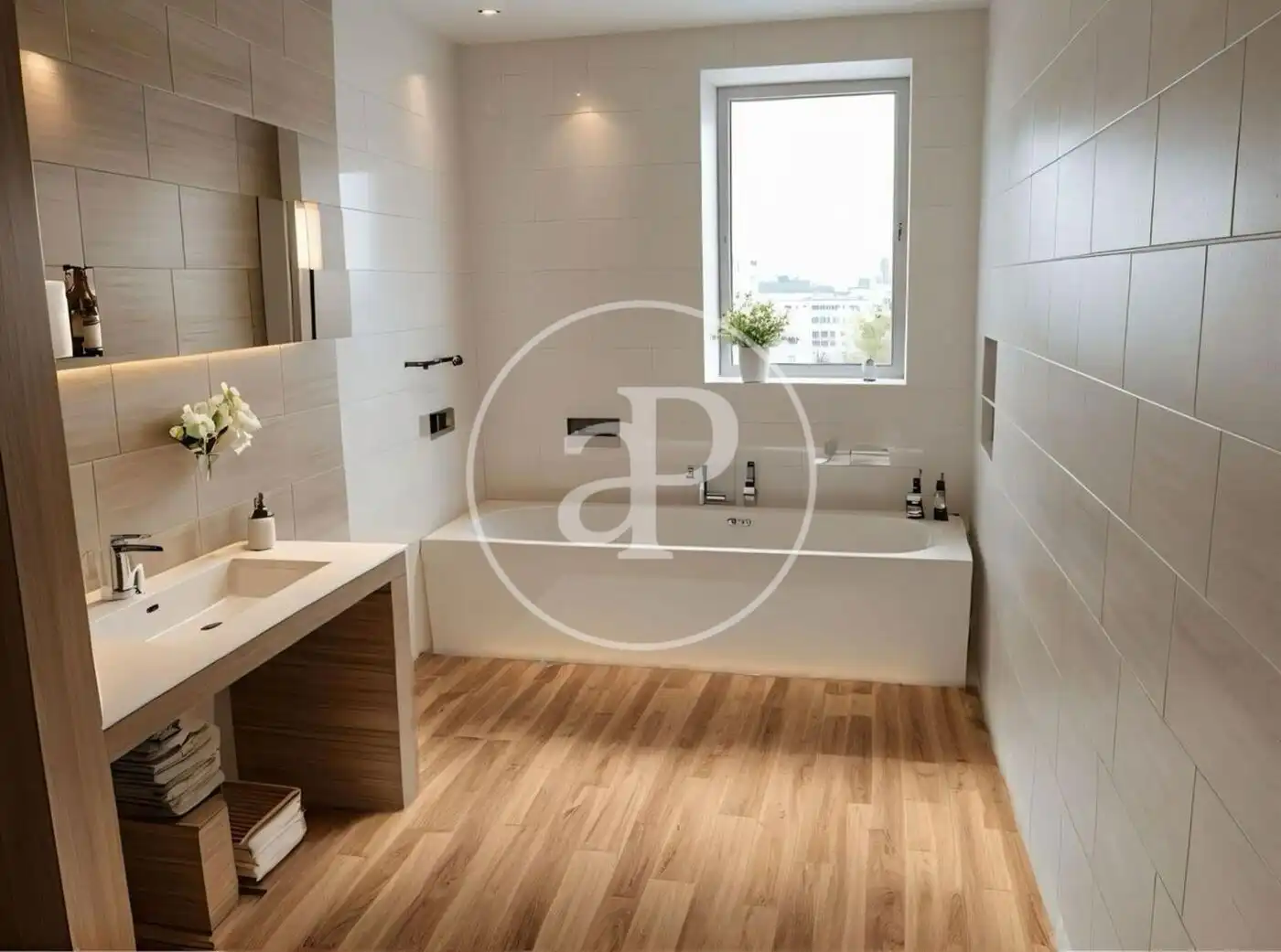 Baño de Casa o chalet en venta en Campos con Aire acondicionado, Calefacción y Jardín privado