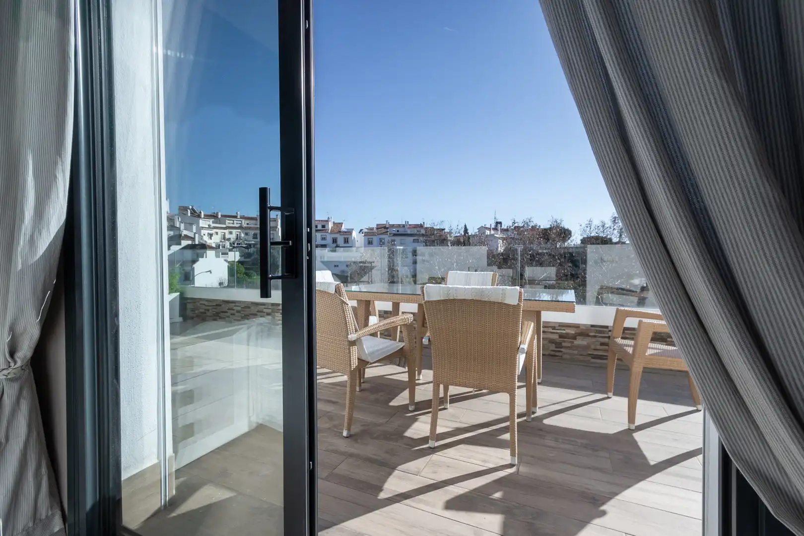 Terrace of Attic for rent in Marbella  with Air Conditioner, Heating and Terrace
