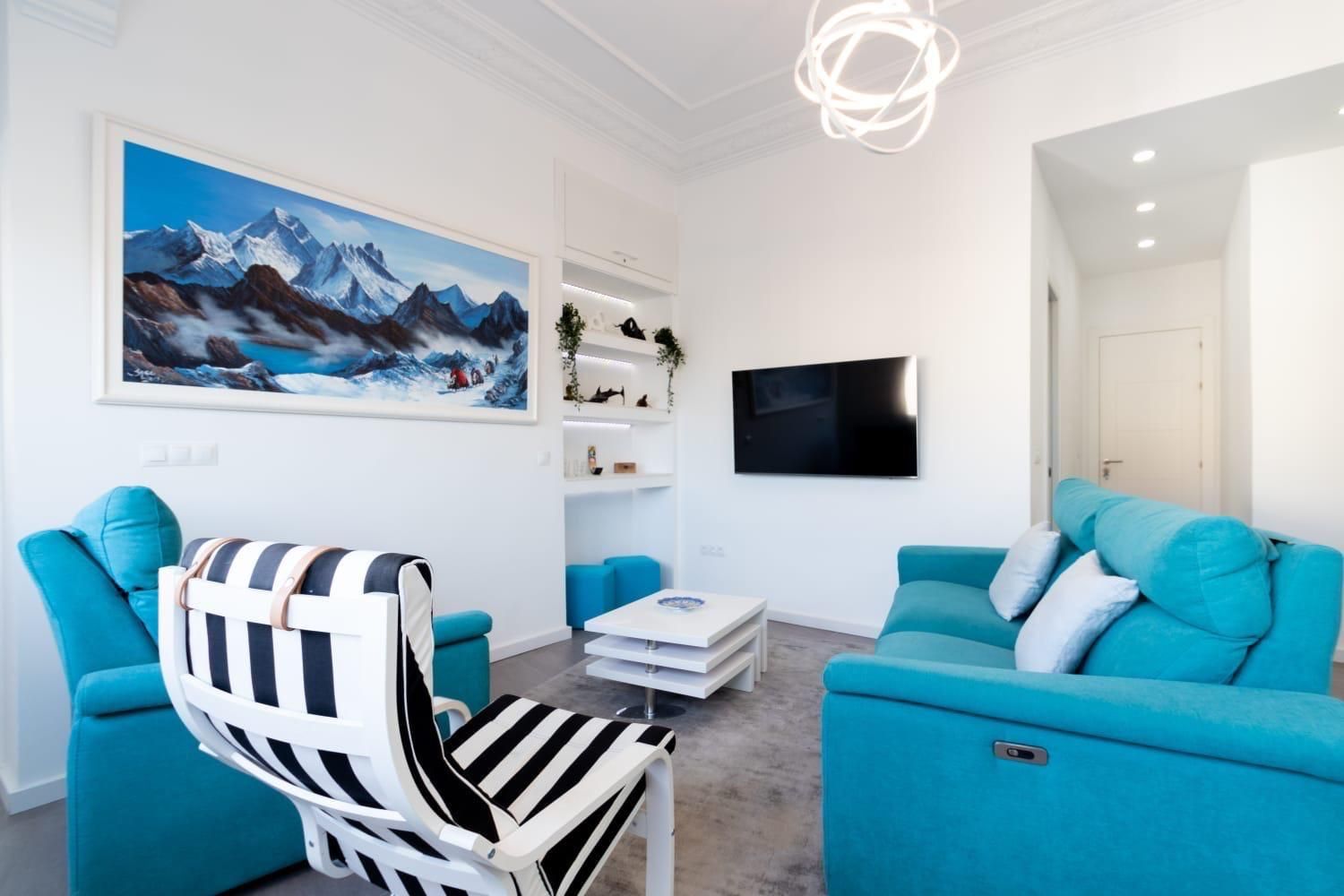 Living room of Flat to rent in  Valencia Capital