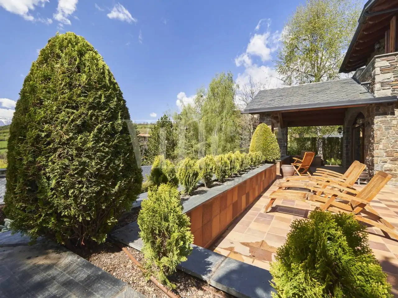 Terrassa de Casa o xalet en venda en Prullans amb Calefacció, Jardí privat i Terrassa