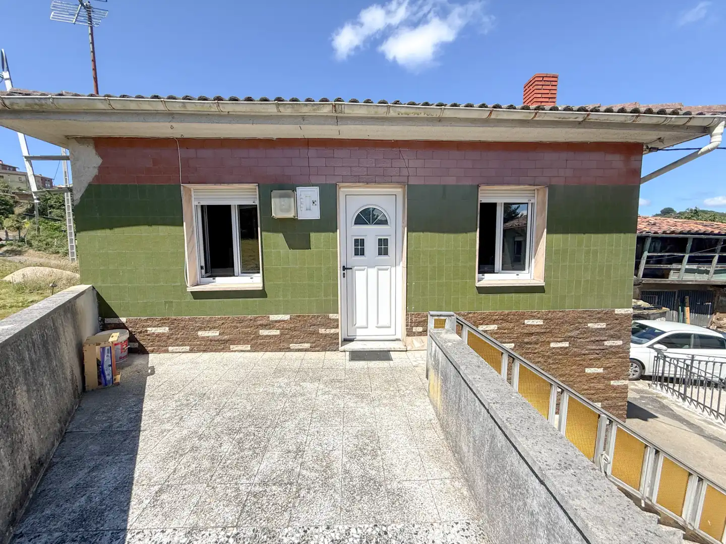 Vista exterior de Casa o xalet en venda en Siero amb Terrassa