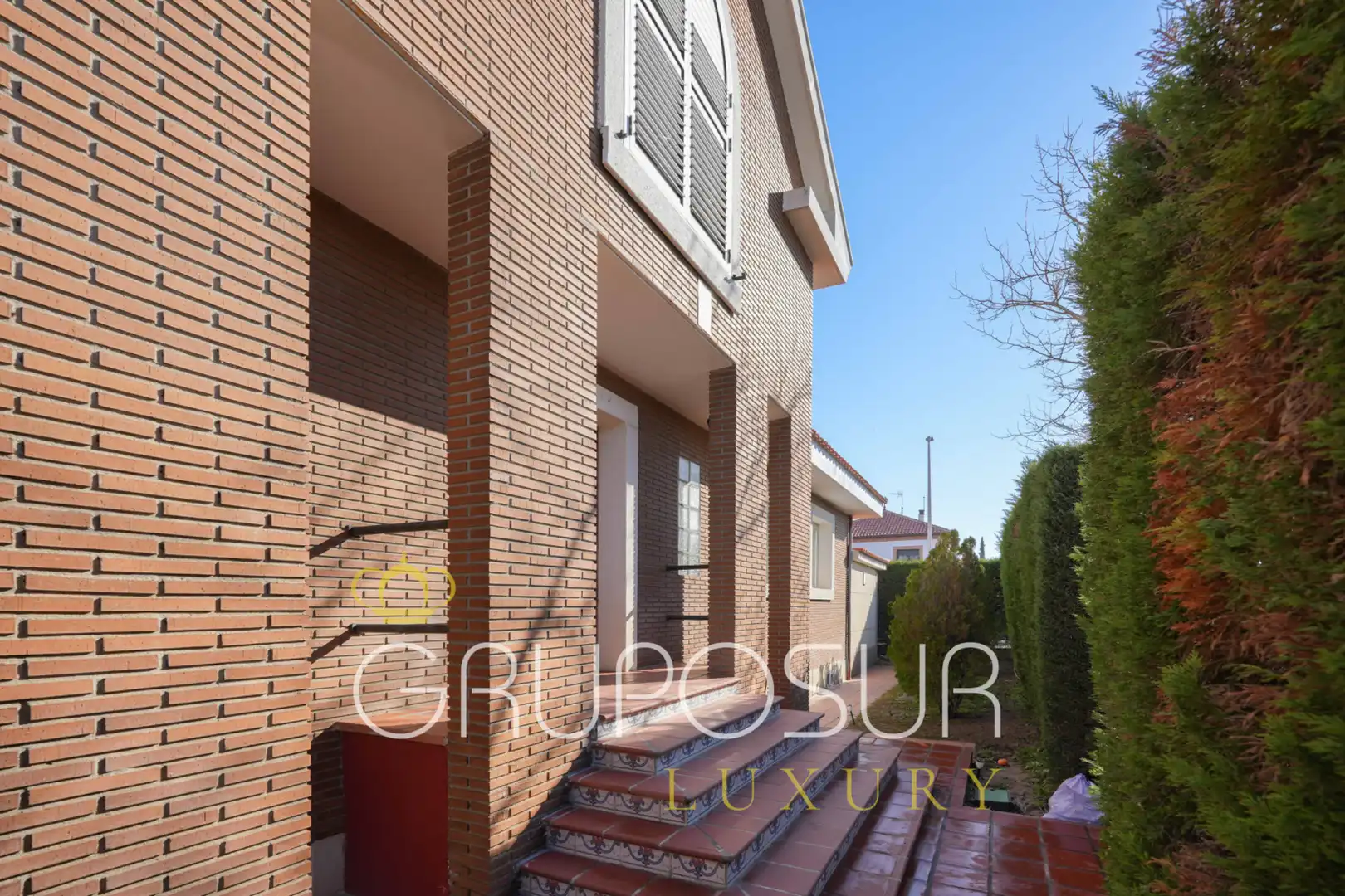 Vista exterior de Casa o chalet en venta en Boecillo con Calefacción, Jardín privado y Parquet