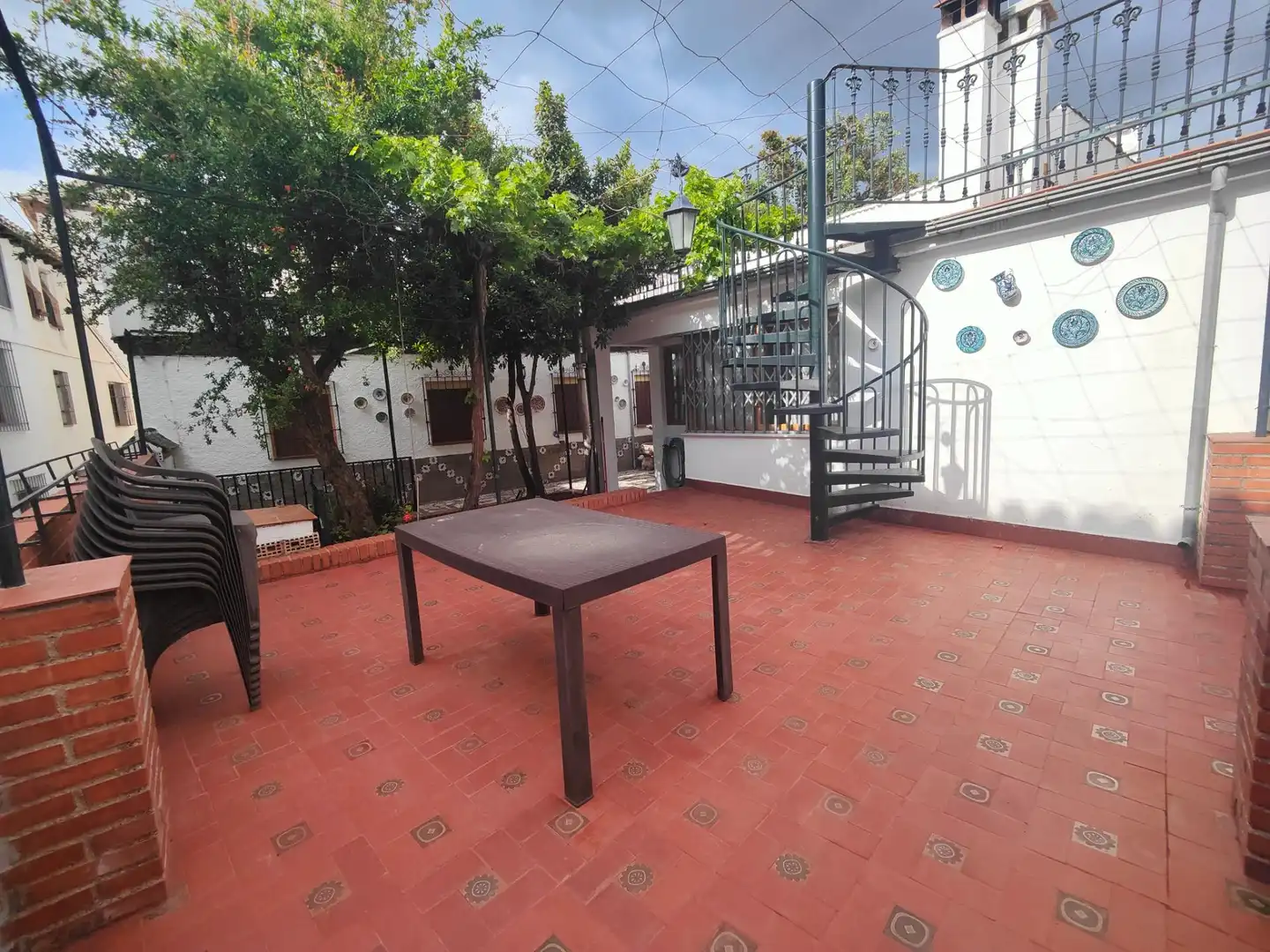 Terraza de Casa o chalet de alquiler en Granada con Calefacción, Jardín privado y Terraza