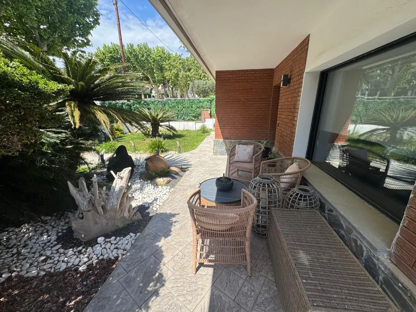 Terrassa de Casa o xalet en venda en Canet de Mar amb Aire condicionat, Calefacció i Jardí privat
