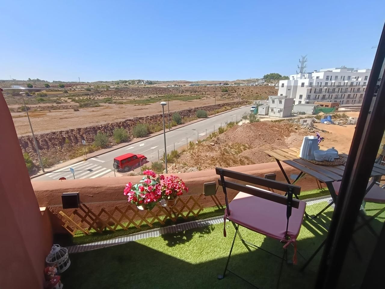 Terrace of Flat to rent in  Murcia Capital  with Air Conditioner, Terrace and Furnished