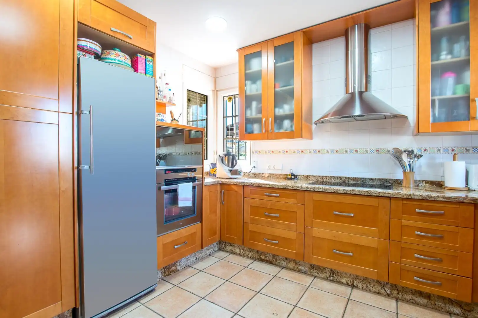Cocina de Casa o chalet en venta en Murcia con Aire acondicionado, Calefacción y Jardín privado