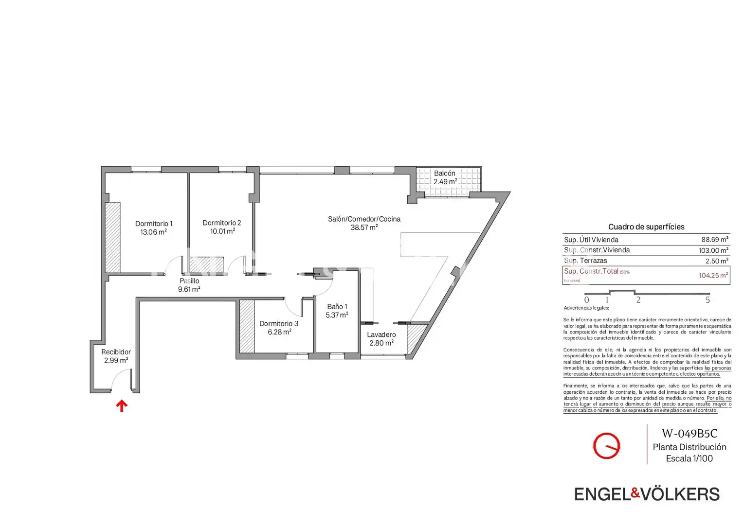 Piso en venta en Valencia con Aire acondicionado, Calefacción y Balcón