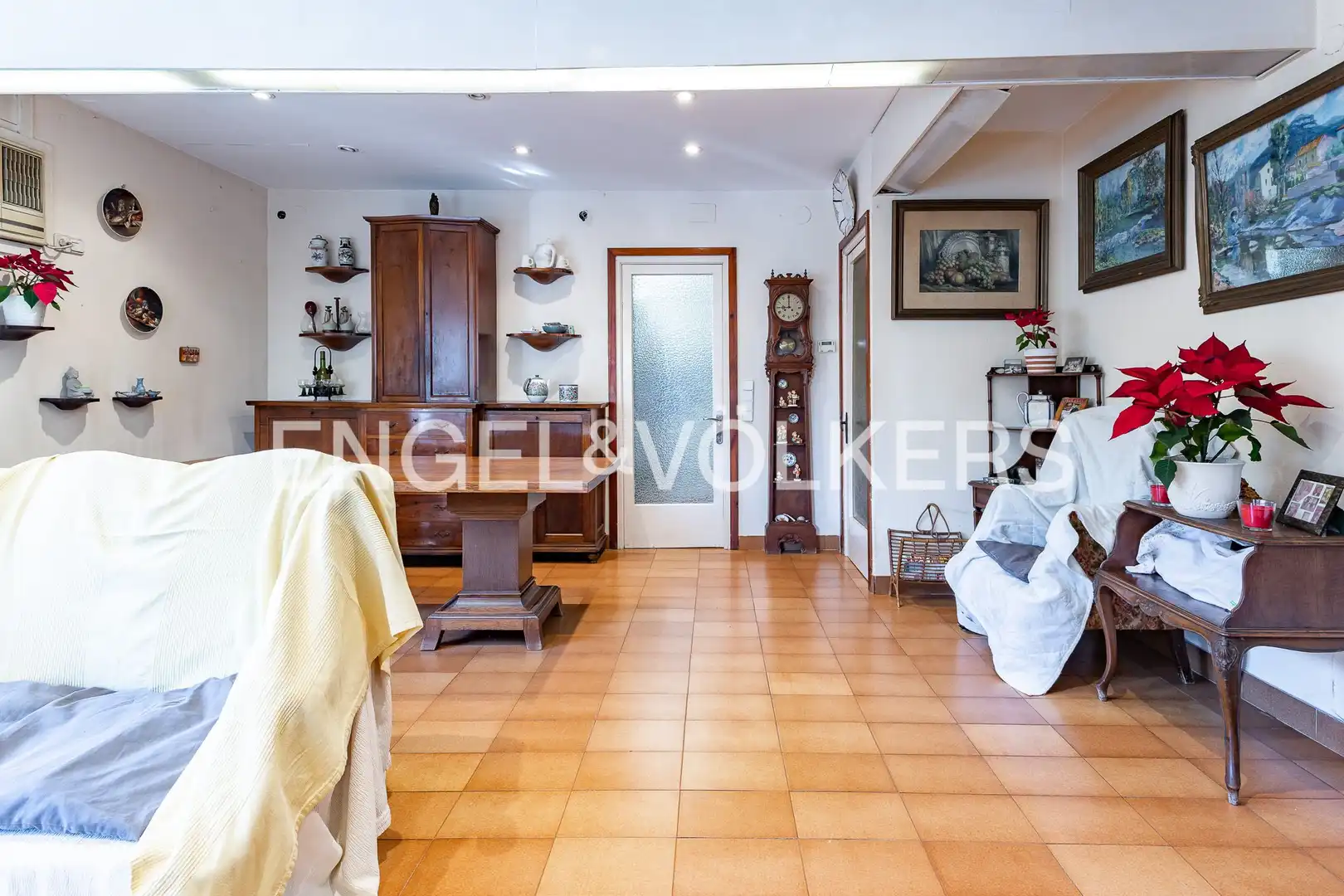 Menjador de Apartament en venda en Premià de Dalt amb Calefacció, Jardí privat i Terrassa