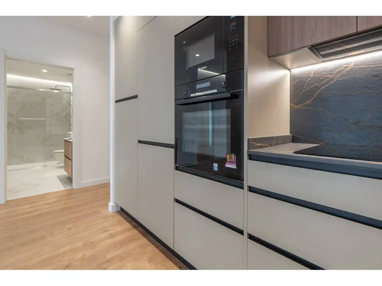 Küche von Wohnung zum Verkauf in Donostia - San Sebastián  mit Heizung und Terrasse