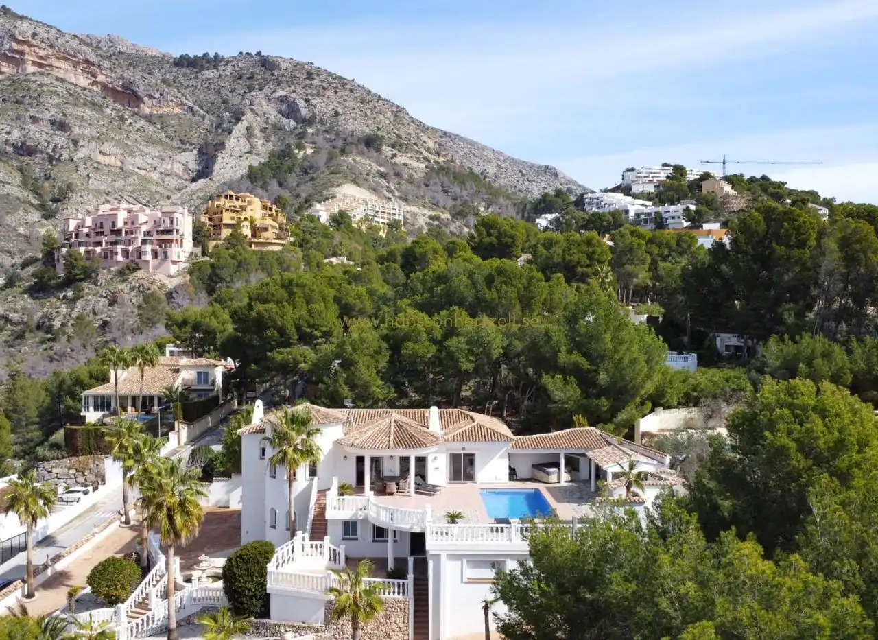 Vista exterior de Casa o chalet en venta en Altea