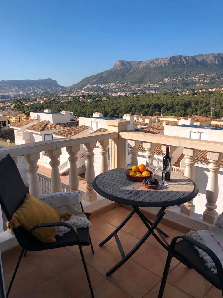 Terraza de Ático en venta en Calpe / Calp con Aire acondicionado, Terraza y Amueblado