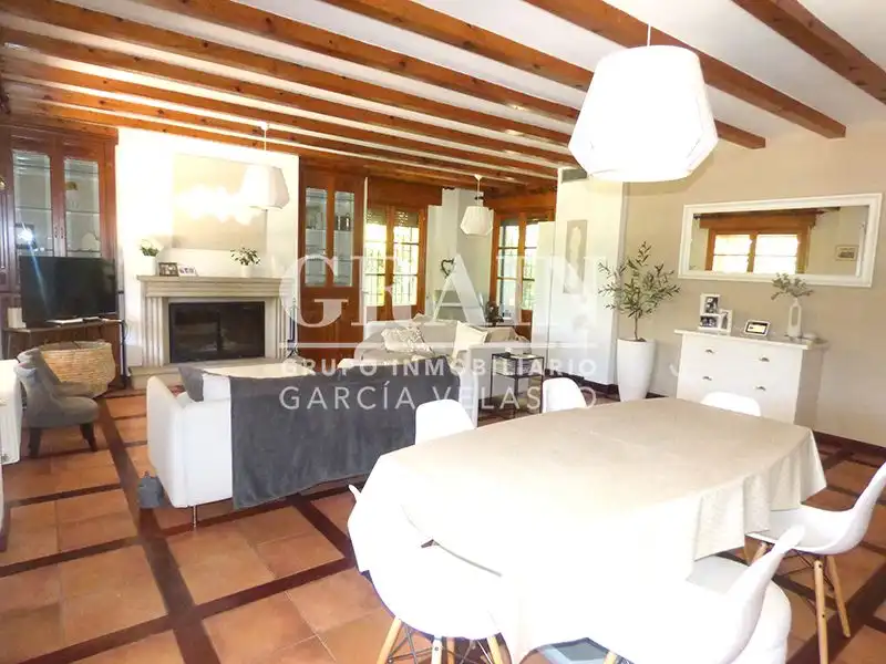 Garden of Houses for sale in Albacete  with Air Conditioner, Heating and Private garden