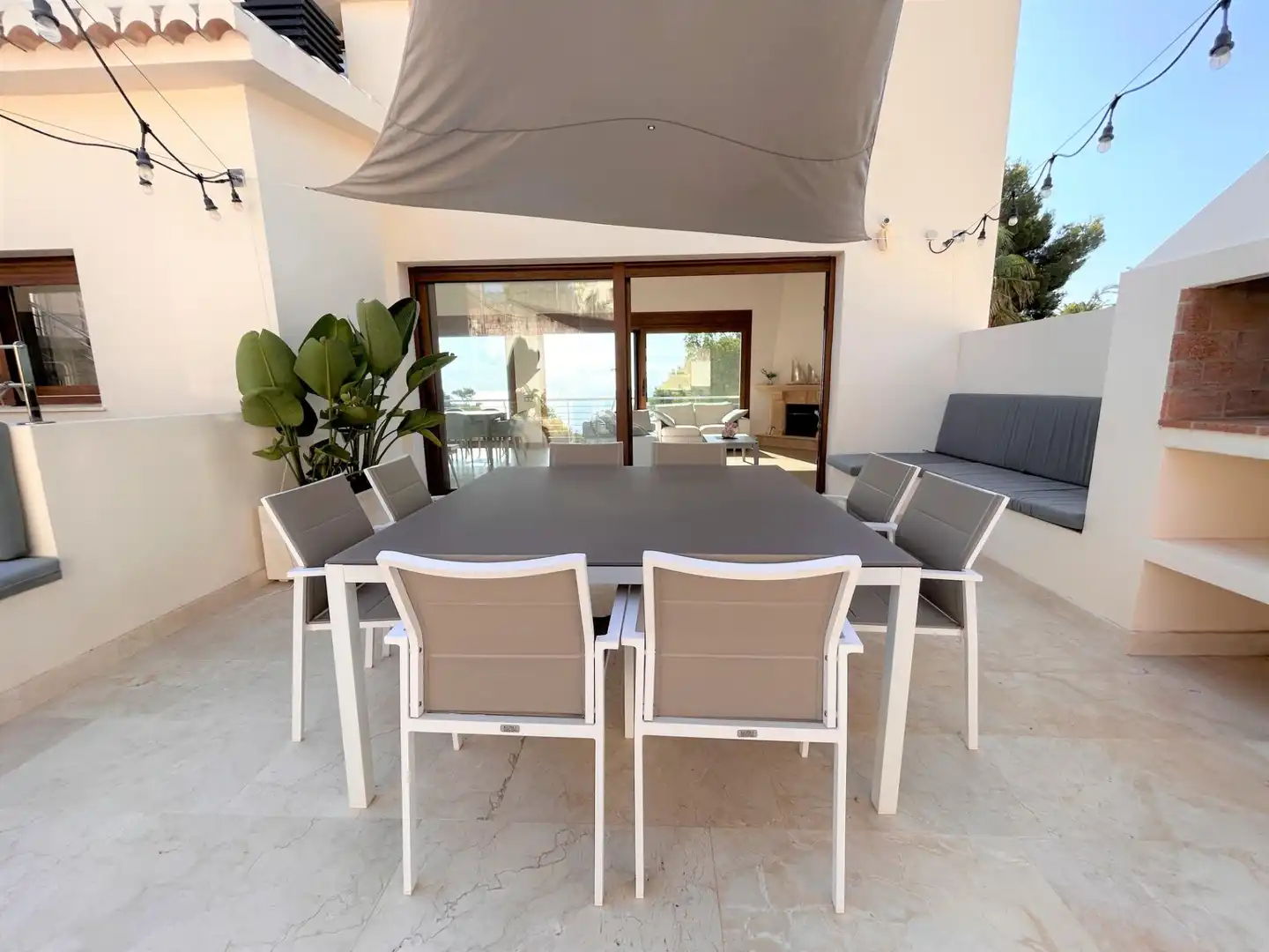 Terraza de Casa o chalet en venta en Jávea / Xàbia con Aire acondicionado, Calefacción y Jardín privado