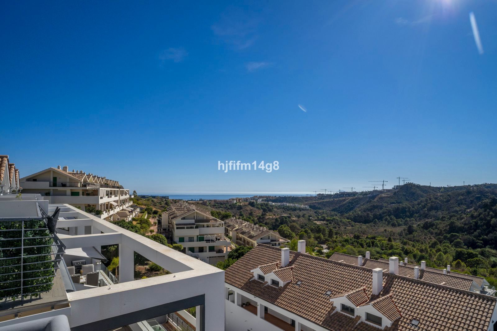 Exterior view of Duplex for sale in Estepona  with Air Conditioner, Terrace and TV