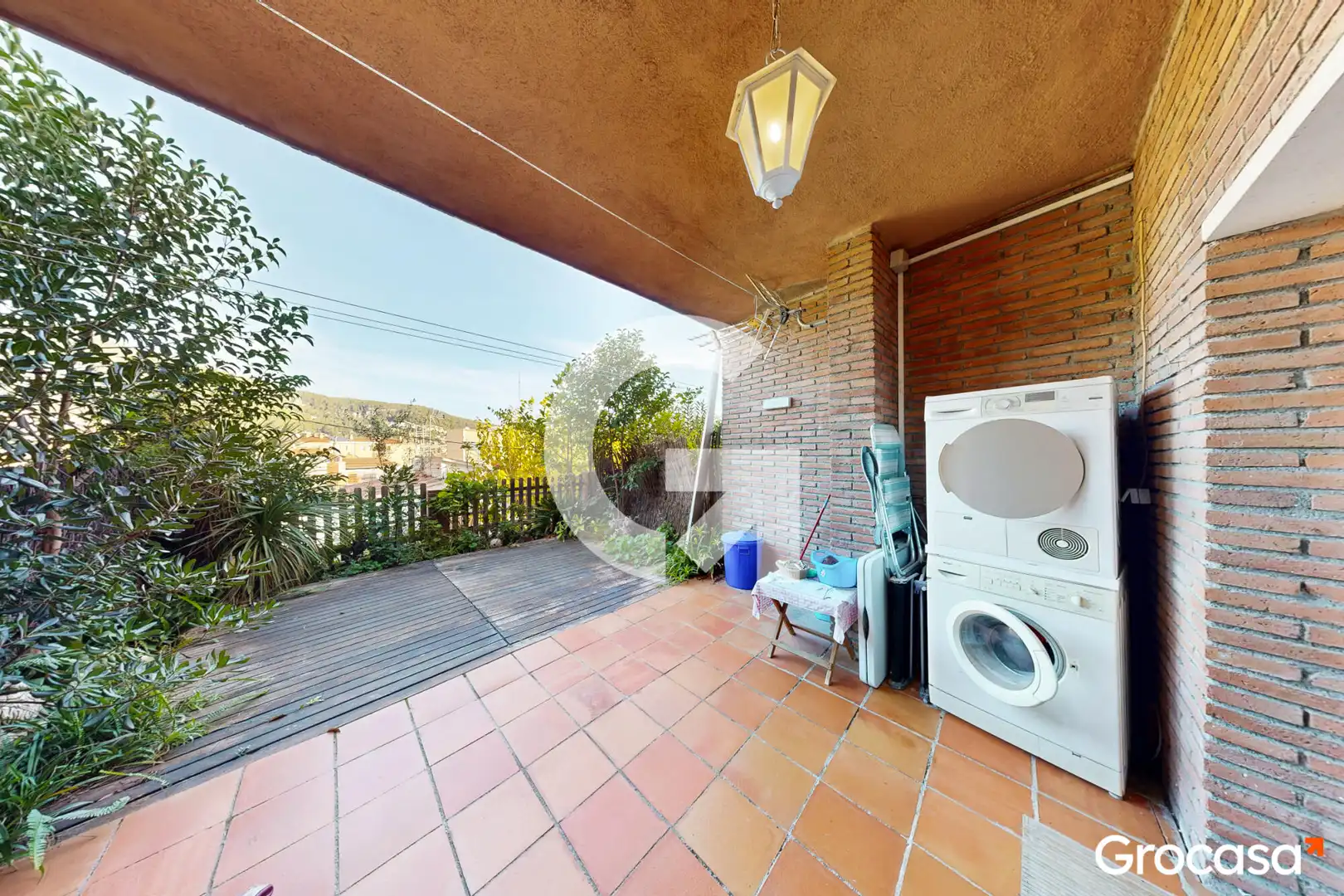 Jardín de Casa o chalet en venta en Vallirana con Aire acondicionado, Calefacción y Jardín privado