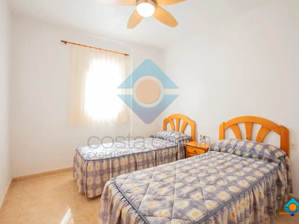 Bedroom of Flat for sale in Mazarrón  with Air Conditioner, Private garden and Terrace