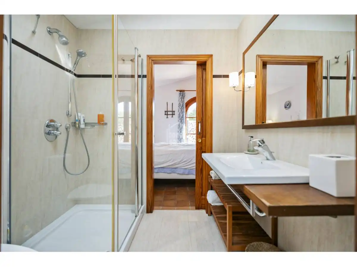 Bathroom of Country homes for sale in Maó - Mahón  with Private garden, Terrace and Swimming Pool
