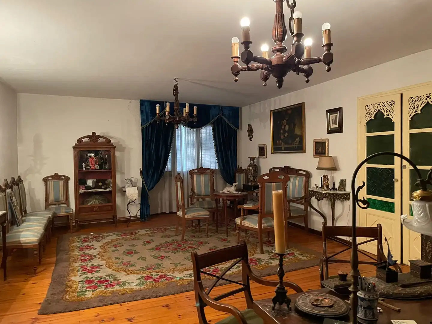 Comedor de Casa adosada en venta en Uncastillo con Terraza, Trastero y Amueblado