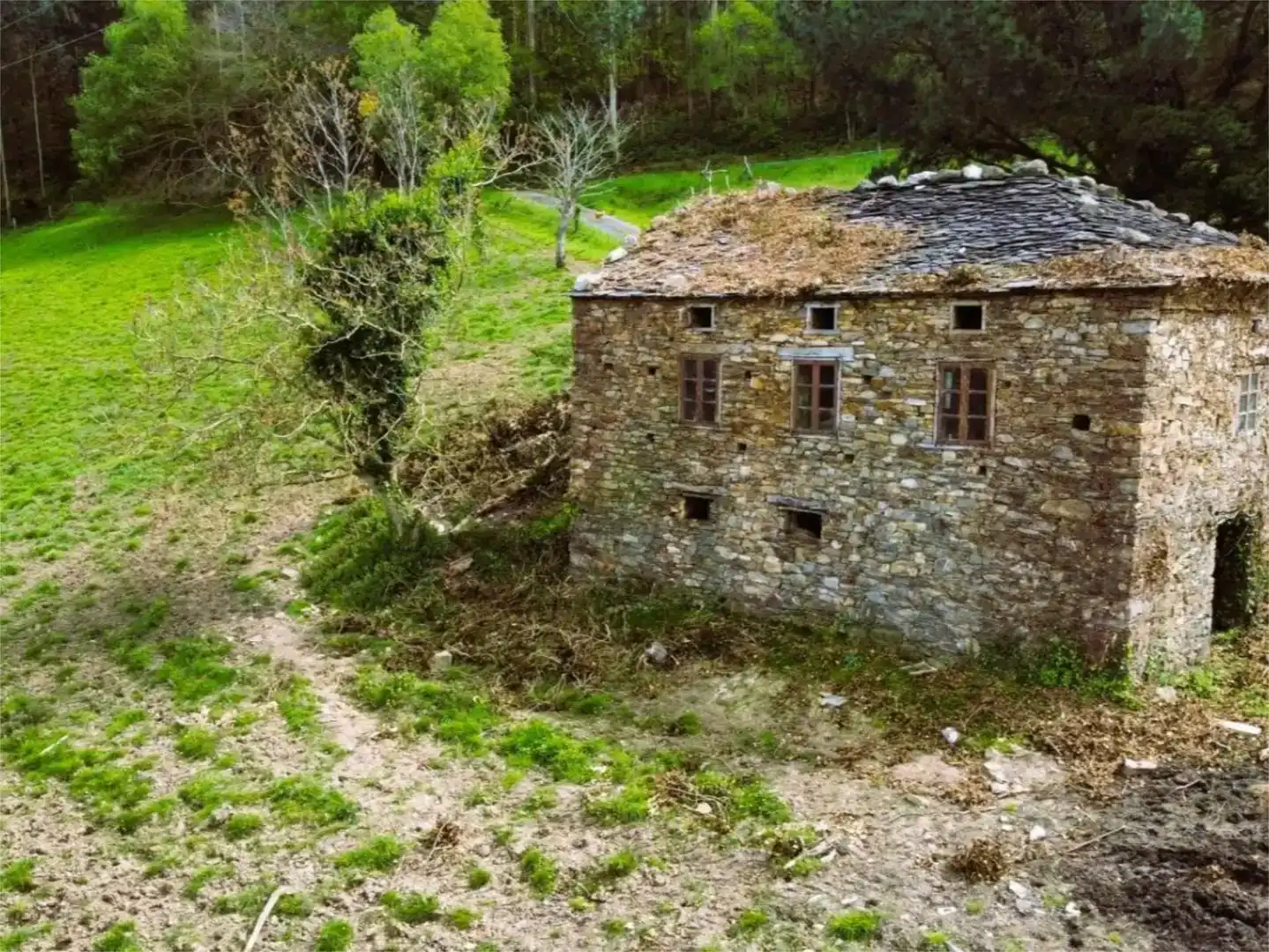 Vista exterior de Pis en venda en Castropol