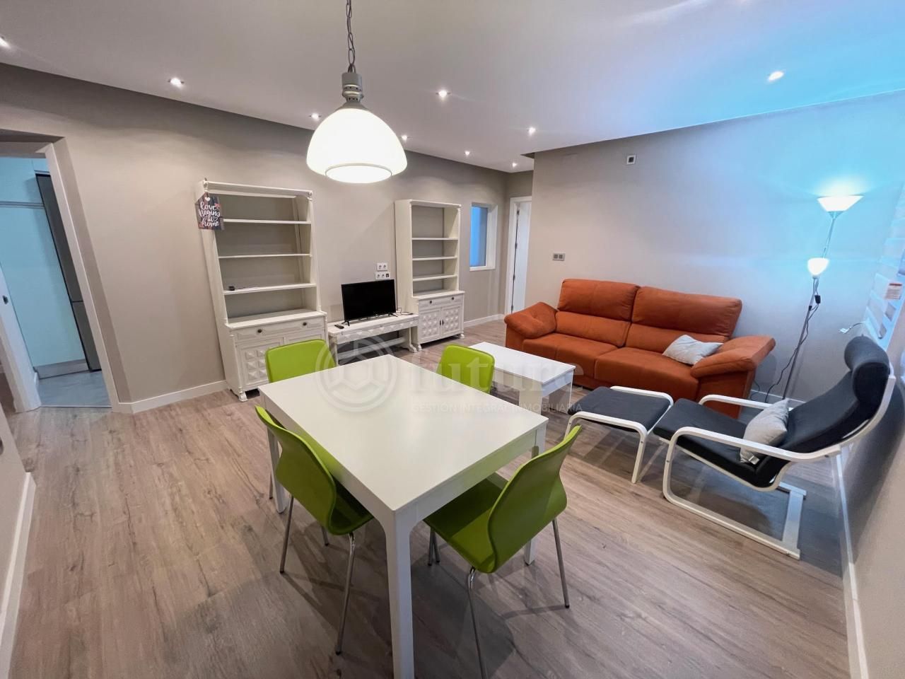 Living room of Flat for rent in Salamanca Capital  with Heating and Furnished