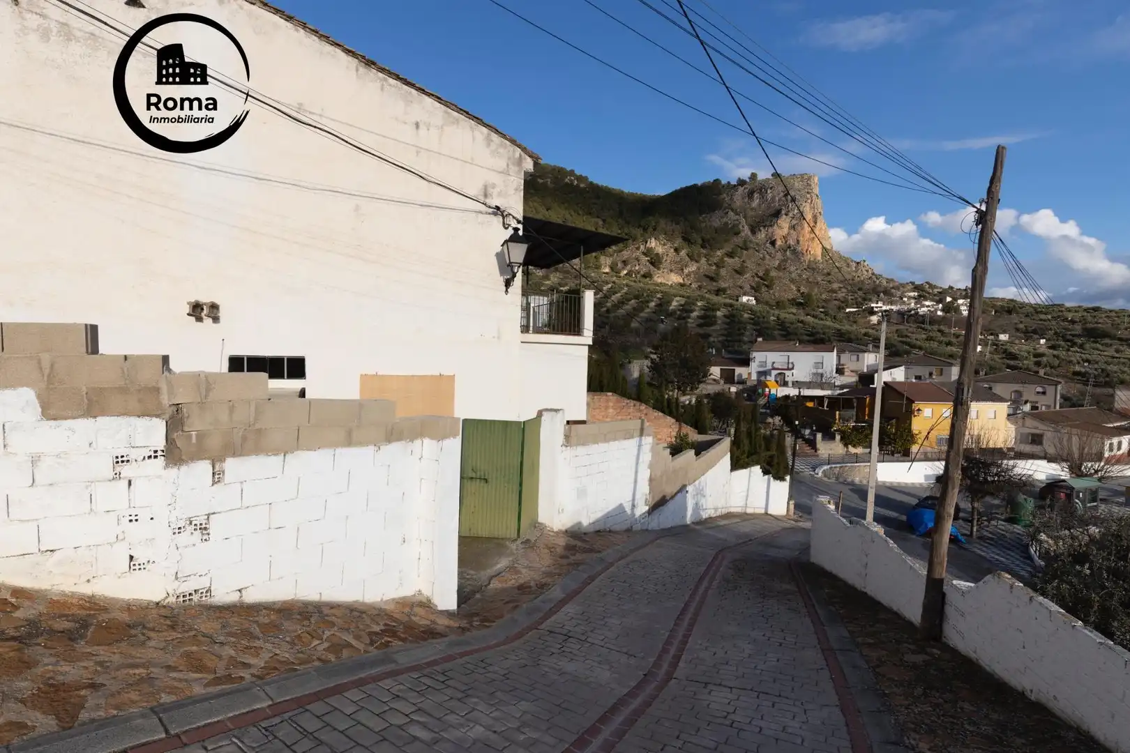 Vista exterior de Planta baja en venta en Moclín con Jardín privado, Amueblado y Balcón