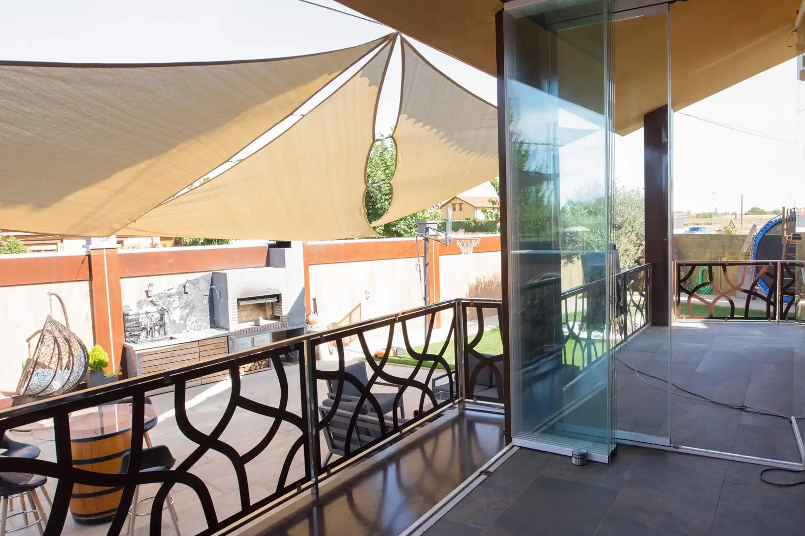 Terraza de Casa o chalet en venta en Villaturiel
