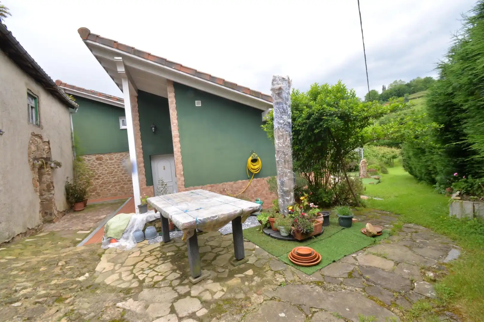 Jardín de Casa o chalet en venta en Langreo con Calefacción, Jardín privado y Terraza