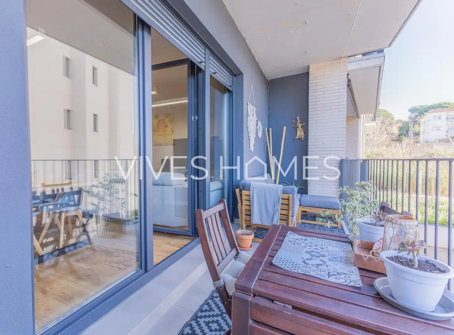 Terrasse von Wohnung zum Verkauf in Arenys de Mar mit Klimaanlage, Heizung und Terrasse