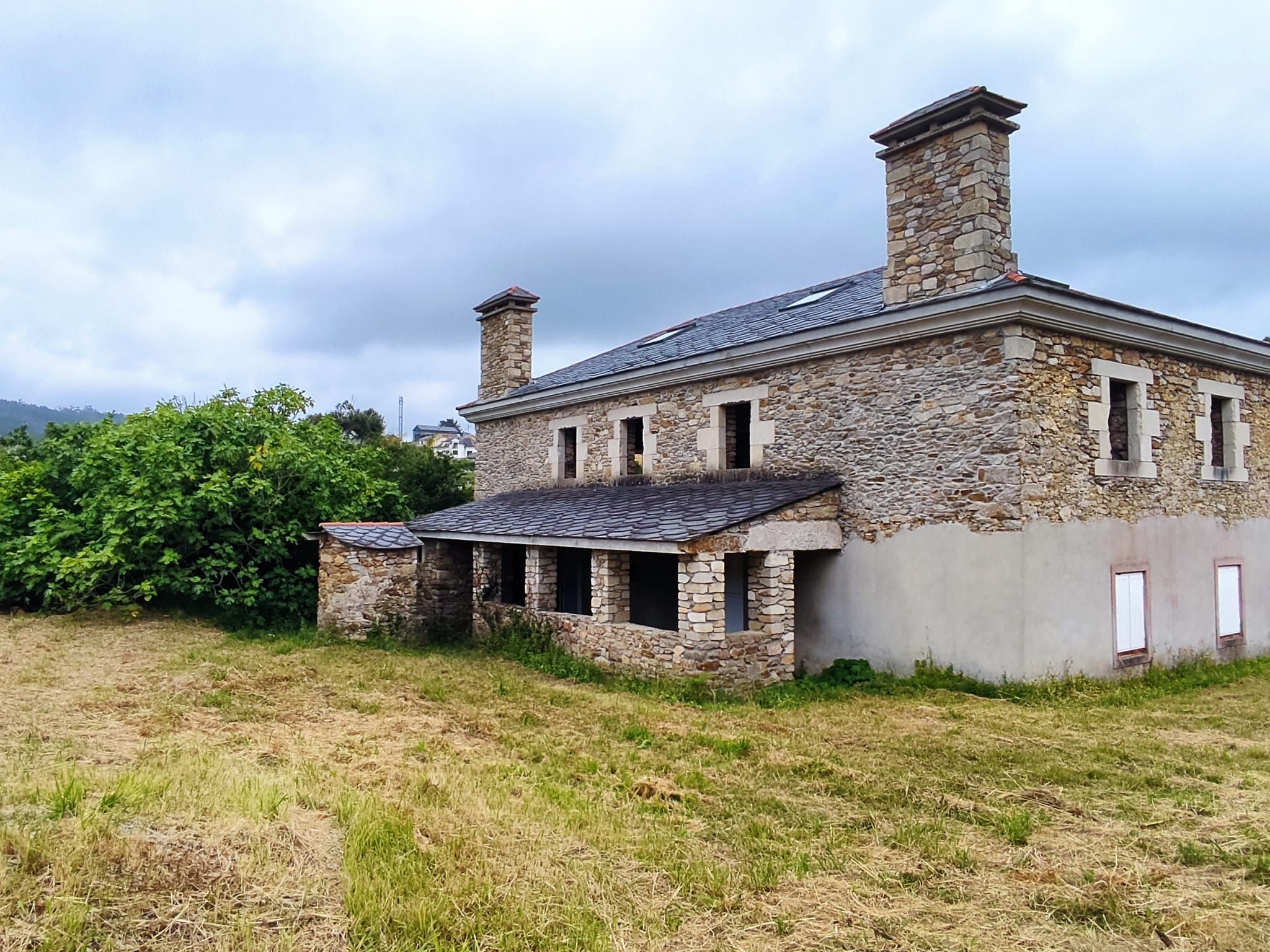 Exterior view of House or chalet for sale in O Vicedo 