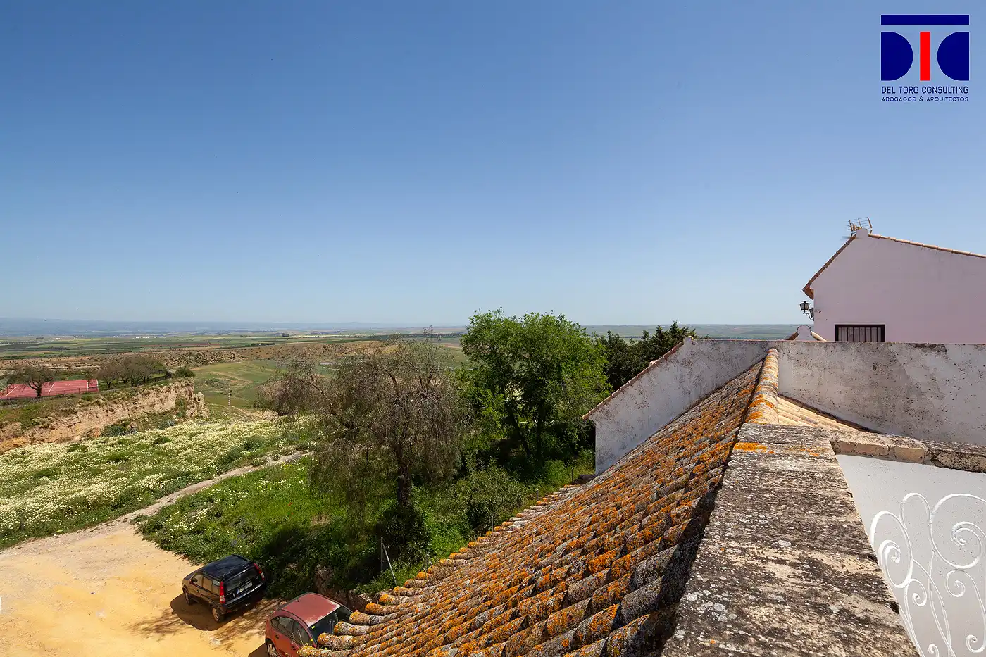 Vista exterior de Finca rústica en venta en Carmona con Aire acondicionado, Calefacción y Jardín privado