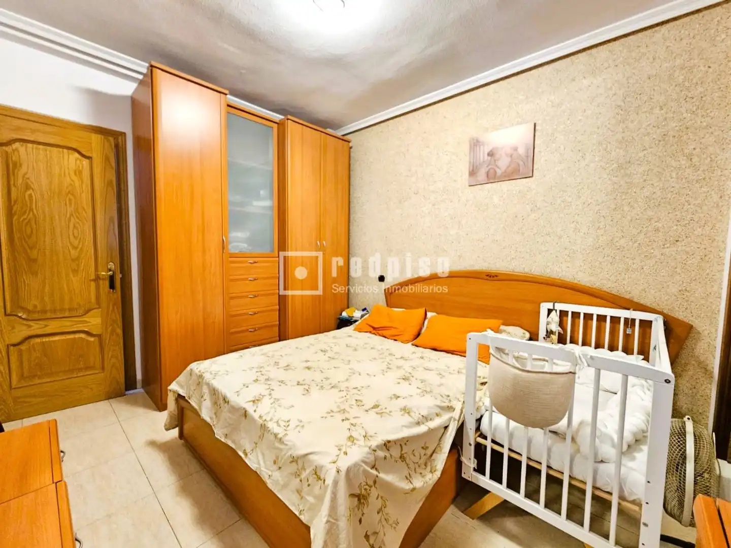 Bedroom of Flat for sale in Parla  with Air Conditioner, Heating and Terrace