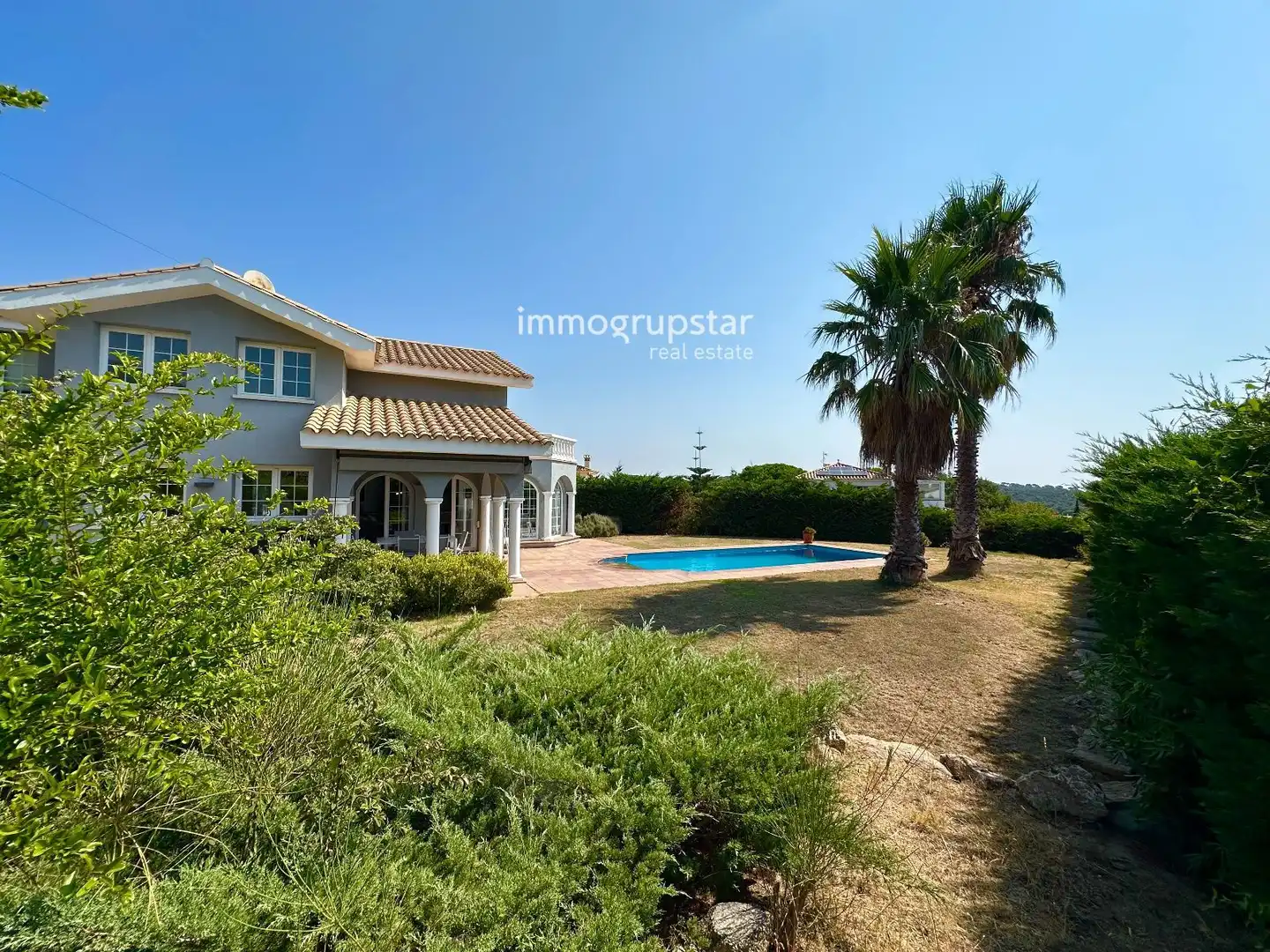 Vista exterior de Casa o chalet en venta en Calonge i Sant Antoni con Calefacción, Terraza y Piscina