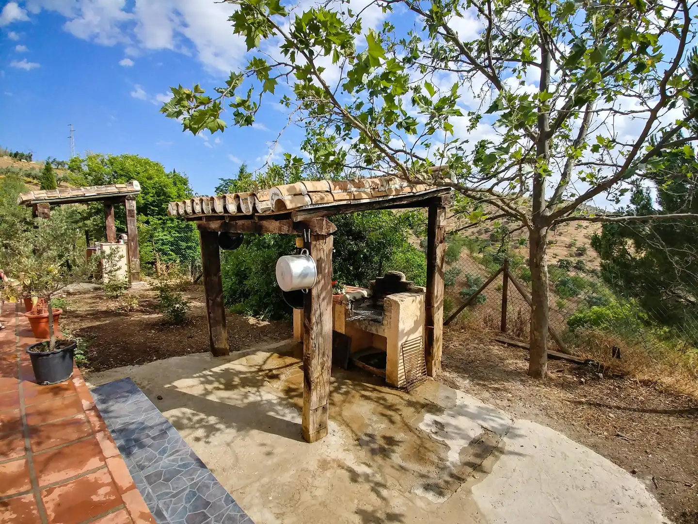 Jardín de Finca rústica en venta en Almogía con Aire acondicionado, Terraza y Piscina