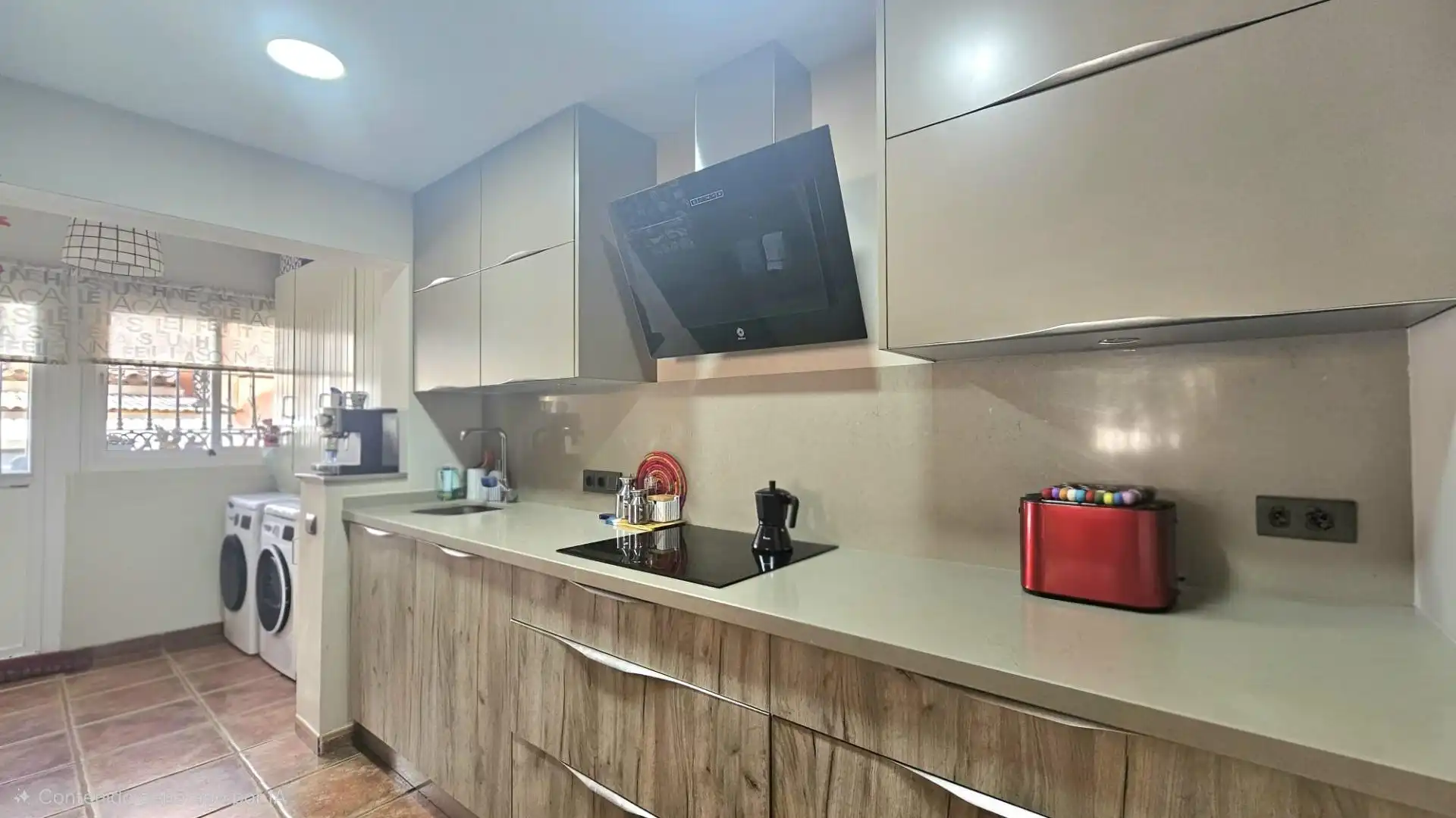 Cocina de Casa adosada en venta en Mijas con Aire acondicionado, Terraza y Trastero