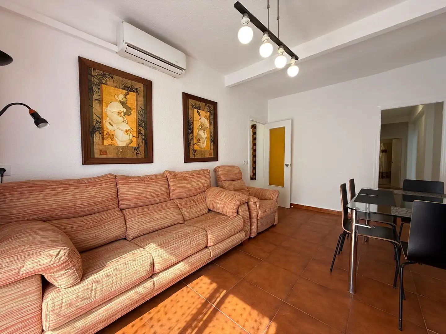 Sala d'estar de Apartament en venda en Alicante / Alacant amb Terrassa