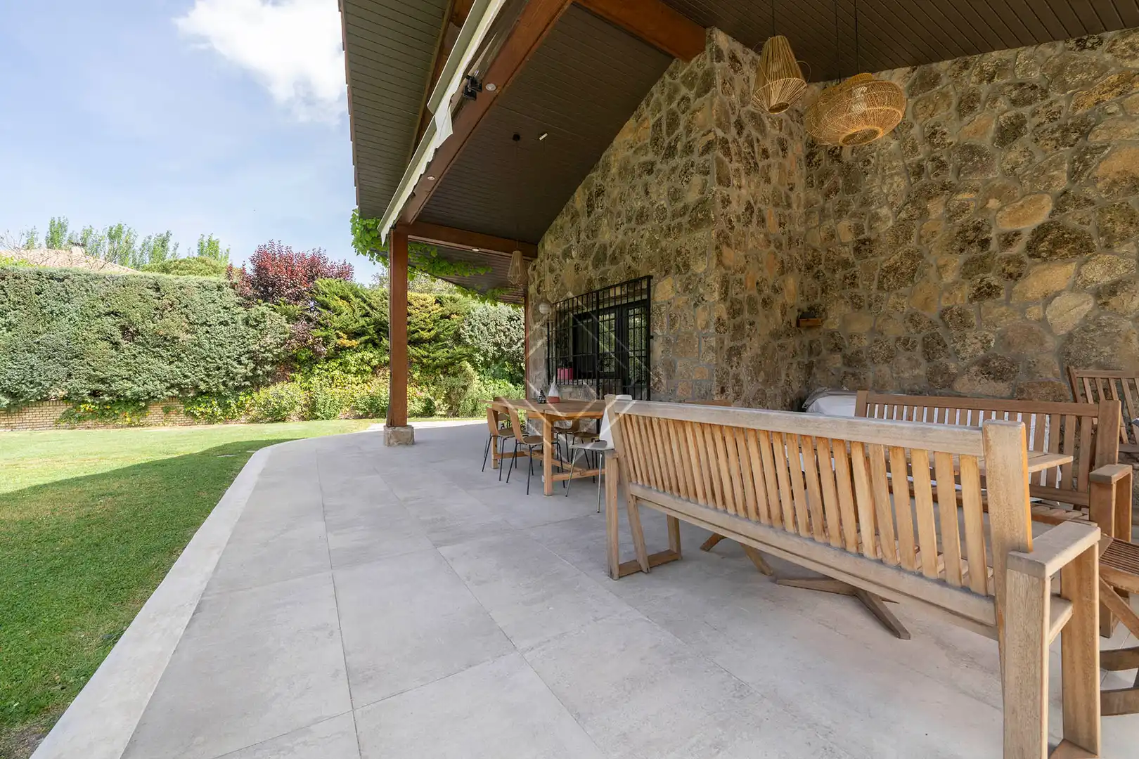 Terraza de Casa o chalet en venta en Pozuelo de Alarcón con Aire acondicionado, Jardín privado y Terraza