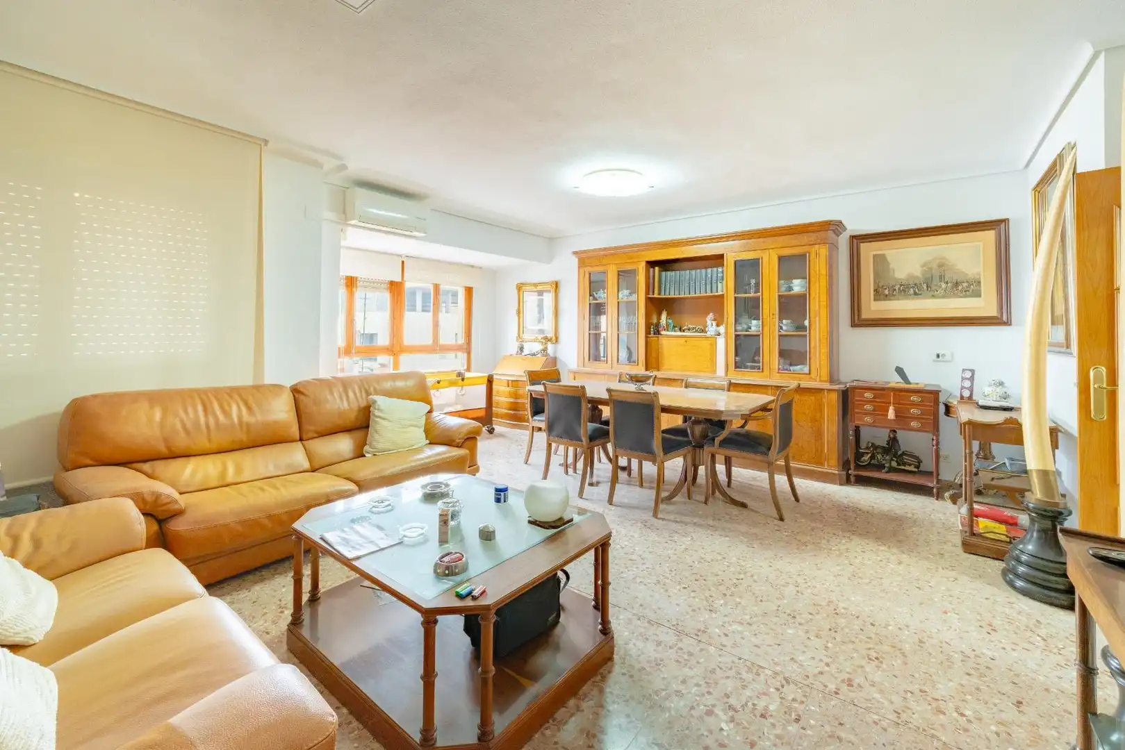 Sala de estar de Piso en venta en Almazora / Almassora con Calefacción y Balcón